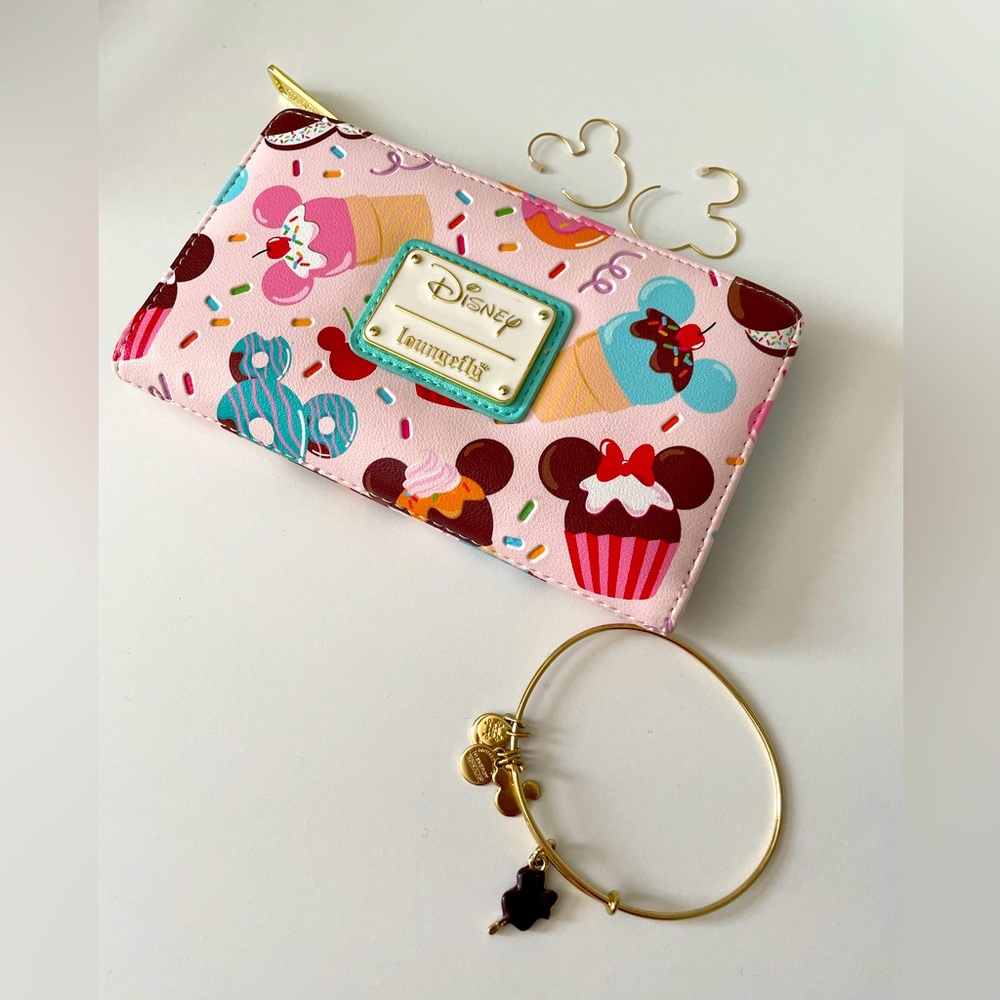 Disney Loungefly ice cream wallet
